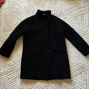 J. Crew stadium cloth Black Women's Coat
